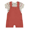 Wonderlife - Completo 2 Pezzi Salopette Rosso
