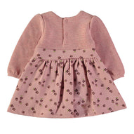 Wonderlife - Abito Rosa Antico In Maglia E Gonna Per Neonati e Bambini 261015-I