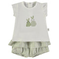 Wonderlife - Completo 2 Pezzi Maglietta + Pantaloni Corti Kaki