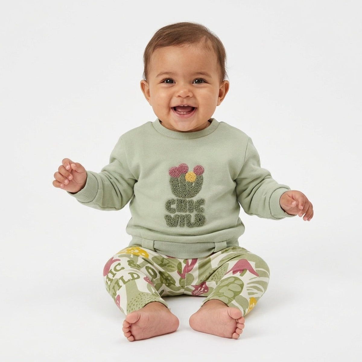 Wonderlife - Completo Tutina 2 Pezzi Felpa e Leggings Per Neonati e Bambini 261040-I