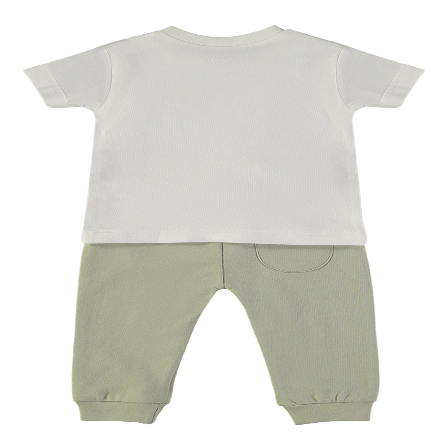 Wonderlife - Completo 2 Pezzi Maglietta + Pantaloni Lunghi Kaki