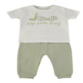 Wonderlife - Completo 2 Pezzi Maglietta + Pantaloni Lunghi Kaki