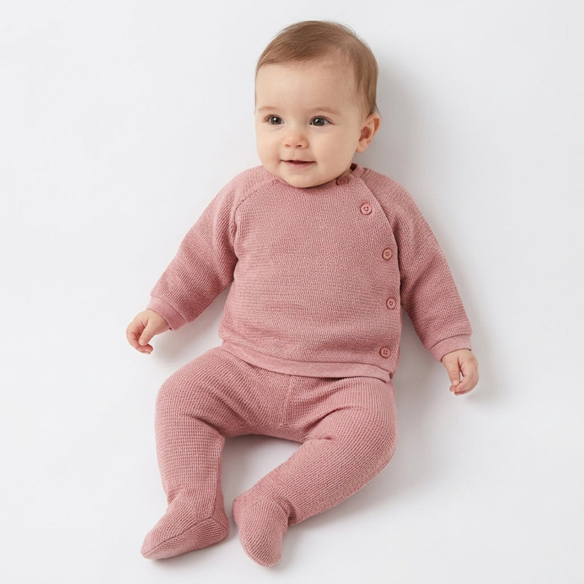 Wonderlife - Completo Due Pezzi Rosa Per Neonati 260905-I