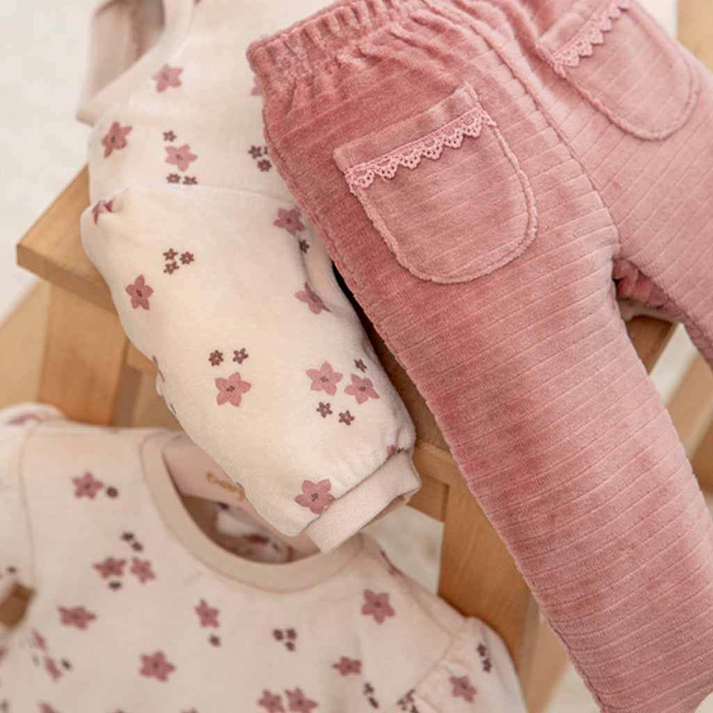 Wonderlife - Completo Due Pezzi in Ciniglia Colorete Per Neonati e Bambini 260063-I