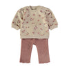 Wonderlife - Completo Due Pezzi in Ciniglia Colorete Per Neonati e Bambini 260063-I