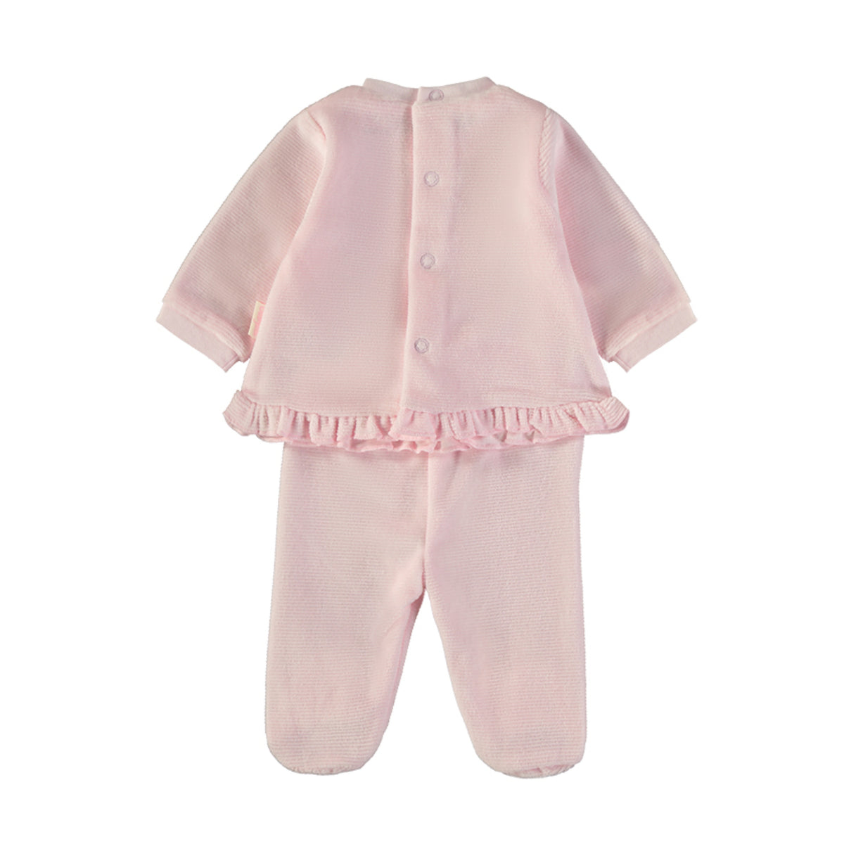 Wonderlife - Completo Tutina Clinica Rosa Due Pezzi Per Neonati 260007-I