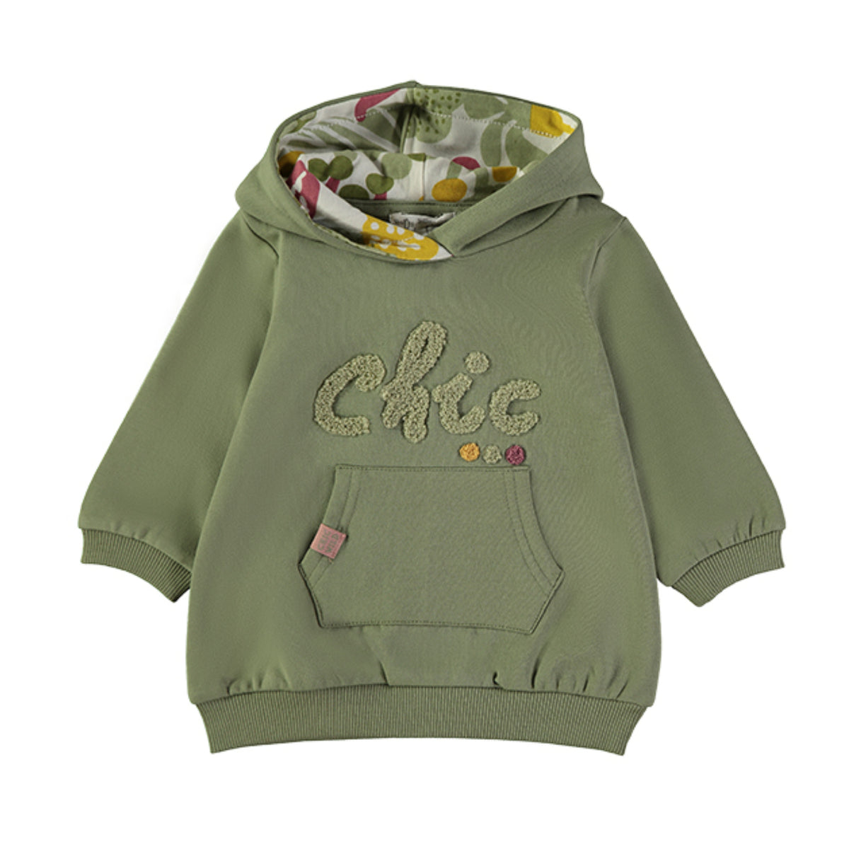 Wonderlife - Felpa Con Cappuccio Verde Per Neonati e Bambini 261045-I