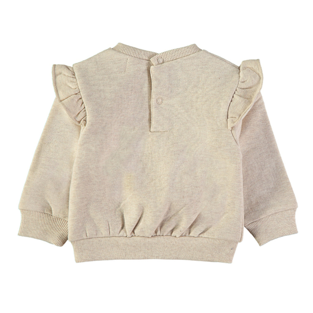 Wonderlife - Felpa Girocollo con Volant e Fiocchetti Per Neonati e Bambini 261410-I