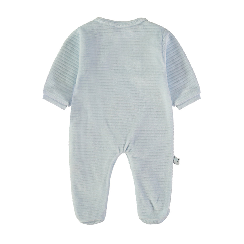 Wonderlife - Pigiama Tutina Invernale Celeste Per Neonati 260043-I