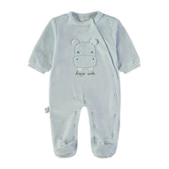 Wonderlife - Pigiama Tutina Invernale Celeste Per Neonati 260043-I
