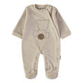 Wonderlife - Pigiama Tutina Invernale Beige Per Neonati 260032-I