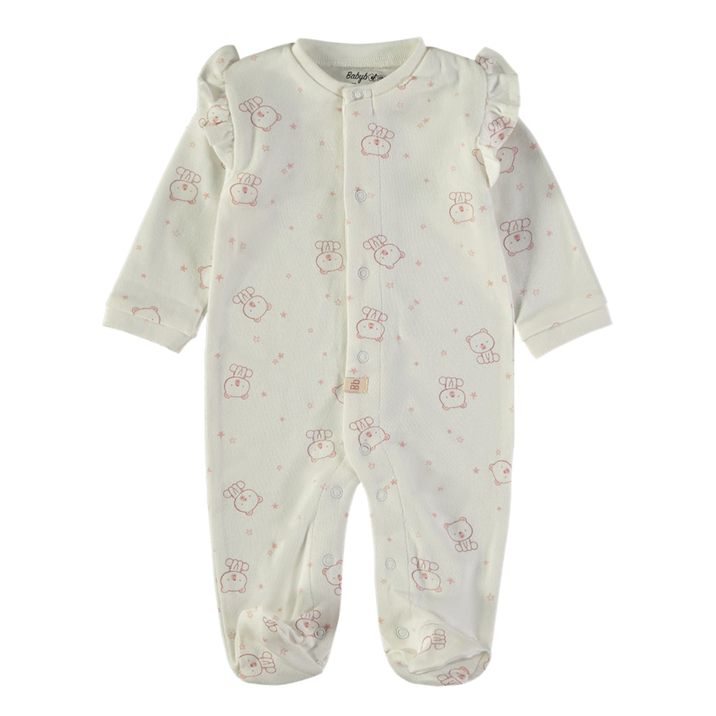 Wonderlife - Pigiama Tutina Invernale Ecru Per Neonati e Bambini 260411-I