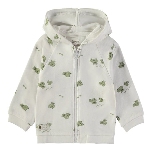 Wonderlife - Felpa Con Zip Kaki