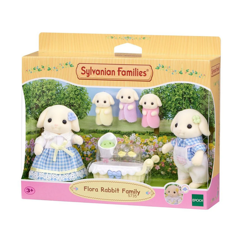 Epoch - Famiglia Coniglio Flora Sylvanian Families