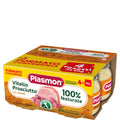 Plasmon - Homogenized Veal - Ham 4 x 80 gr