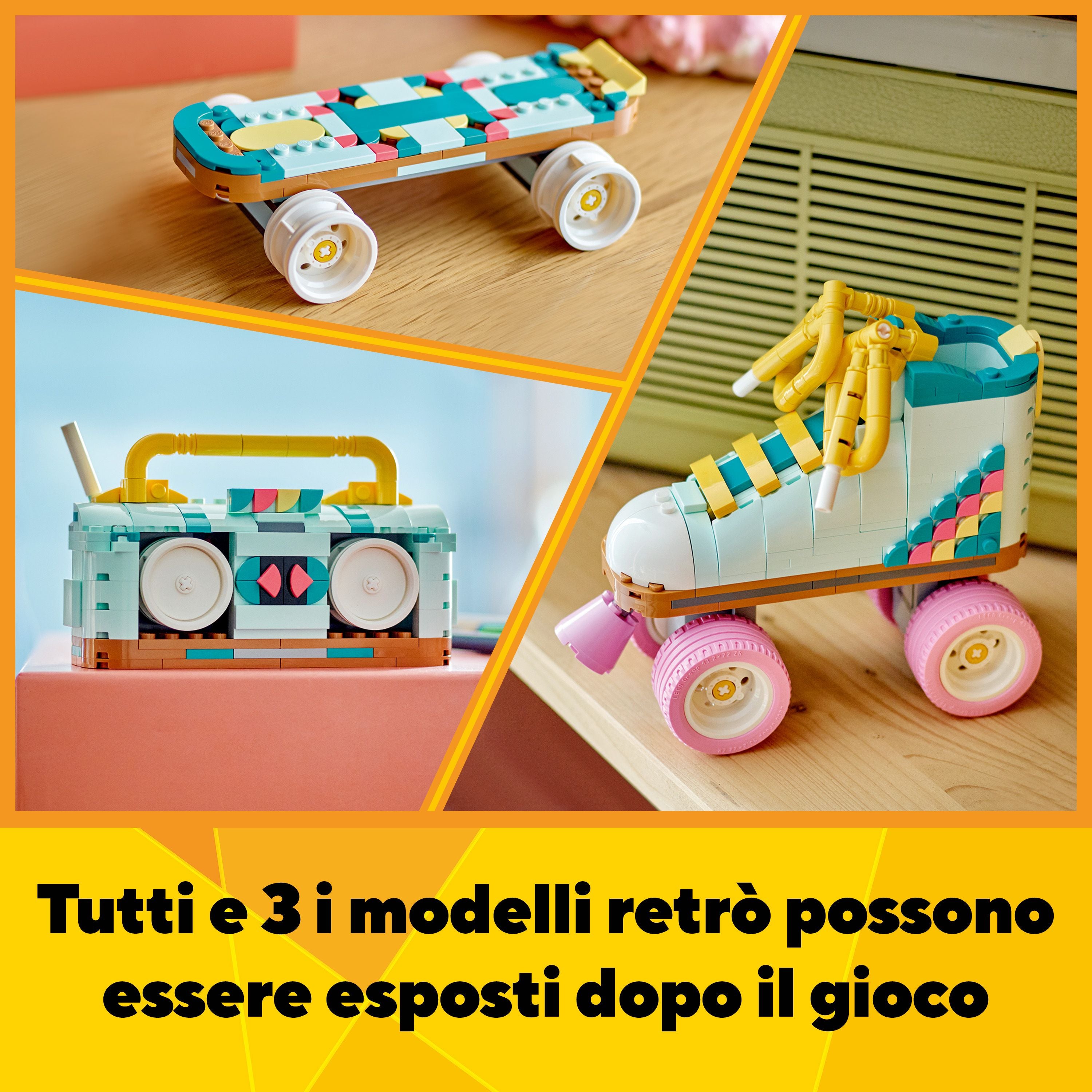 LEGO - Pattino A Rotelle Retrò 31148