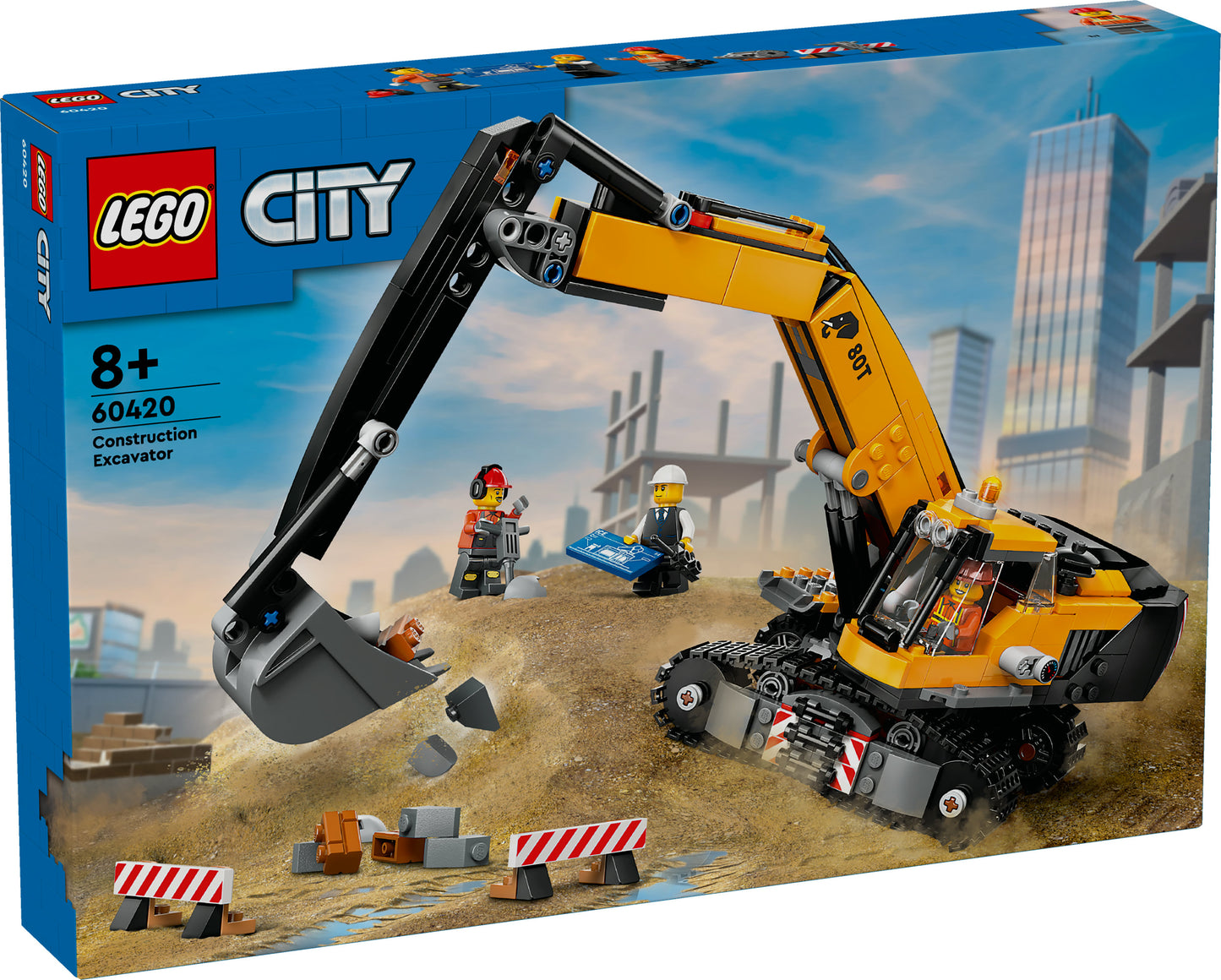 Lego - Escavatore Da Cantiere Giallo 60420