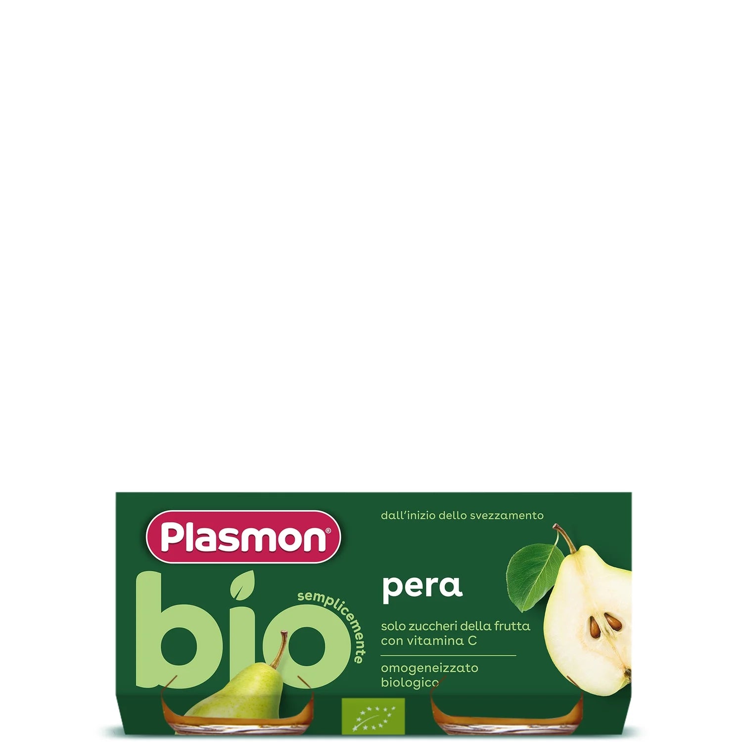 Plasmon - BIO Omogeneizzato Frutta Pera: Confezione 2x80 gr