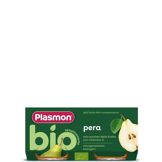Plasmon - BIO Omogeneizzato Pera: Confezione 2x80 gr