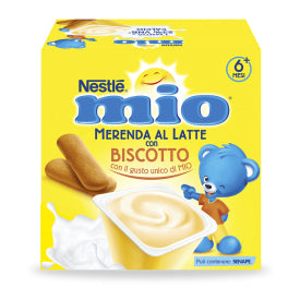 Nestlè - Merenda Lattea Biscotto: Confezione 4x100 gr