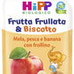 Hipp - Frutta Frullata Mela Pesca E Banana Con Frollino: Confezione 90 gr