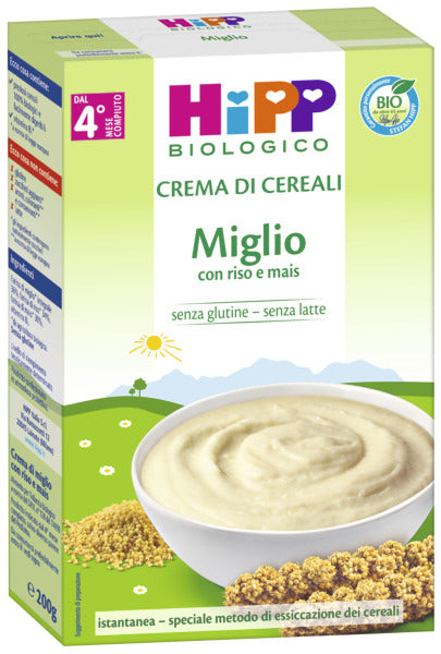 Hipp - Crema Di Miglio: Confezione 200 gr