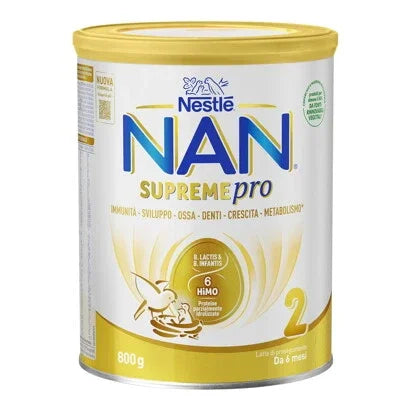 Nestlè - Latte Nan Supreme Oro 2: Confezione 800 gr