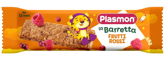 Plasmon - Barretta Mela Lampone Cranberry: Confezione 20 gr