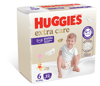 Huggies - Extra Care Mutandina Taglia 6 16/30 Kg: Confezione 22 Pz