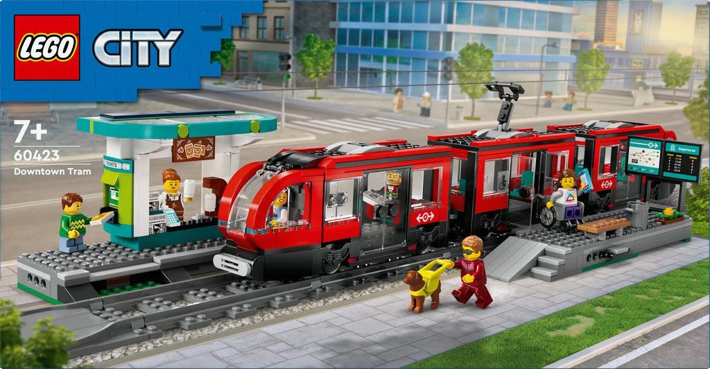 LEGO - Tram E Fermata Del Tram 60423