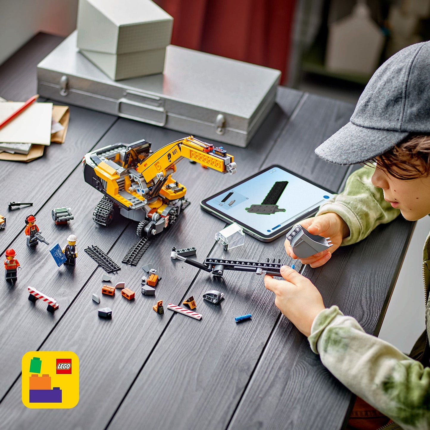 Lego - Escavatore Da Cantiere Giallo 60420