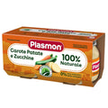 Plasmon - Omogeneizzato Carote Patate Zucchine: Confezione 2x80 gr