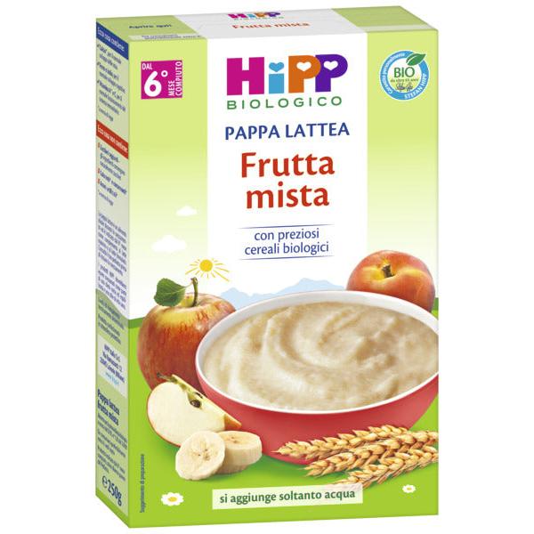 Hipp - Milky Mixed Fruit Pappa 250 gr