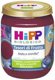 Hipp - Omogeneizzato Tesori Di Frutta Mela E Mirtillo: Confezione 160 gr