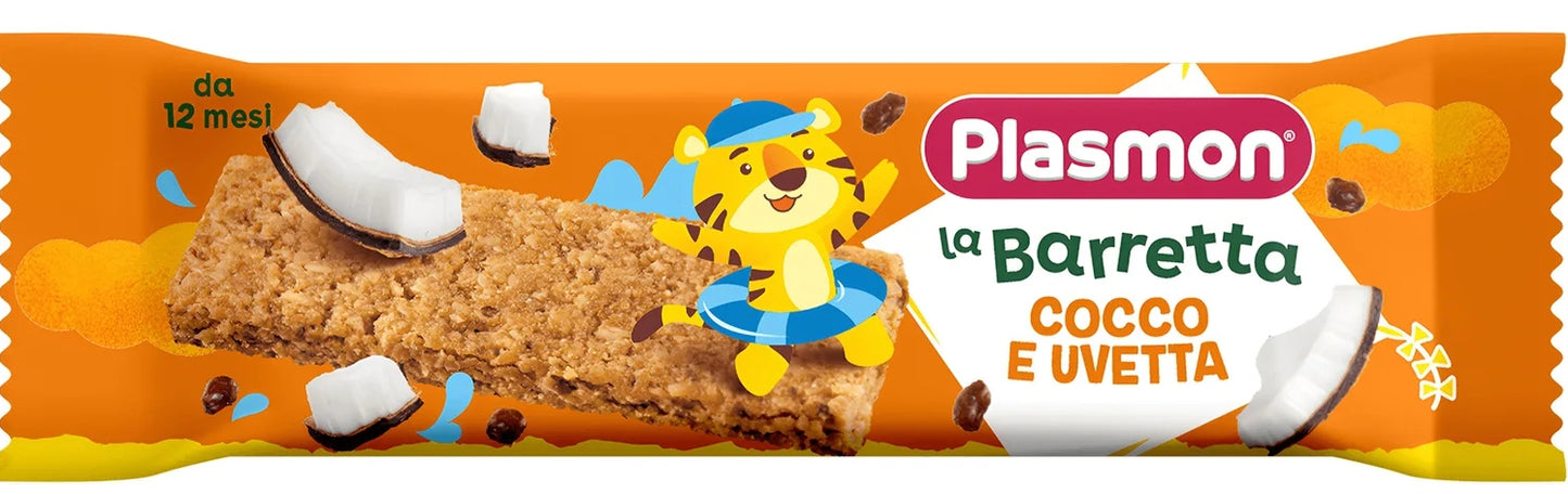 Plasmon - Barretta Cocco: Confezione 20 gr