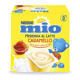 Nestlè - Merenda Lattea Caramel: Confezione 4x100 gr