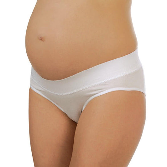 Mysanity - Mutanda Gestante Con Fascia Bianco