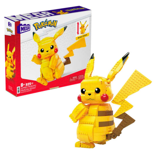 Mattel - Mega Bloks Pokémon Pikachu Gigante FVK81