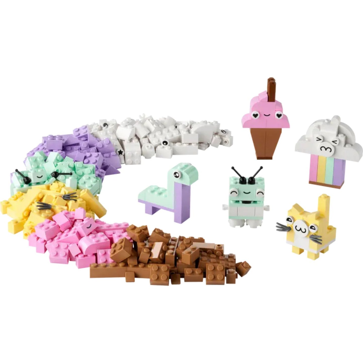 LEGO Classic - Divertimento creativo Pastelli 11028