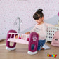 Smoby - Baby Nurse Cradle with Carousel