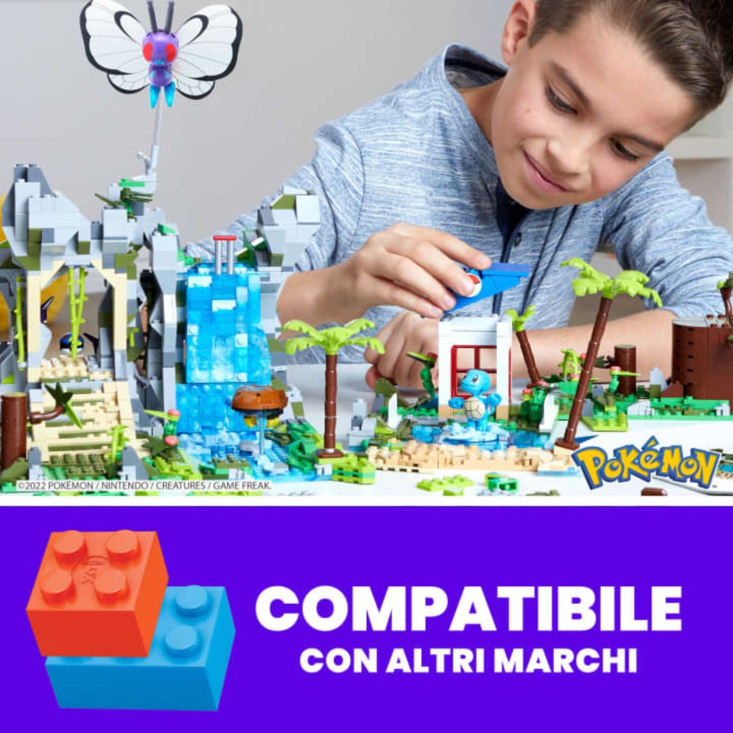 Mattel - Mega Bloks Pokémon Adventure Builder Spedizione Nella Giungla HHN61
