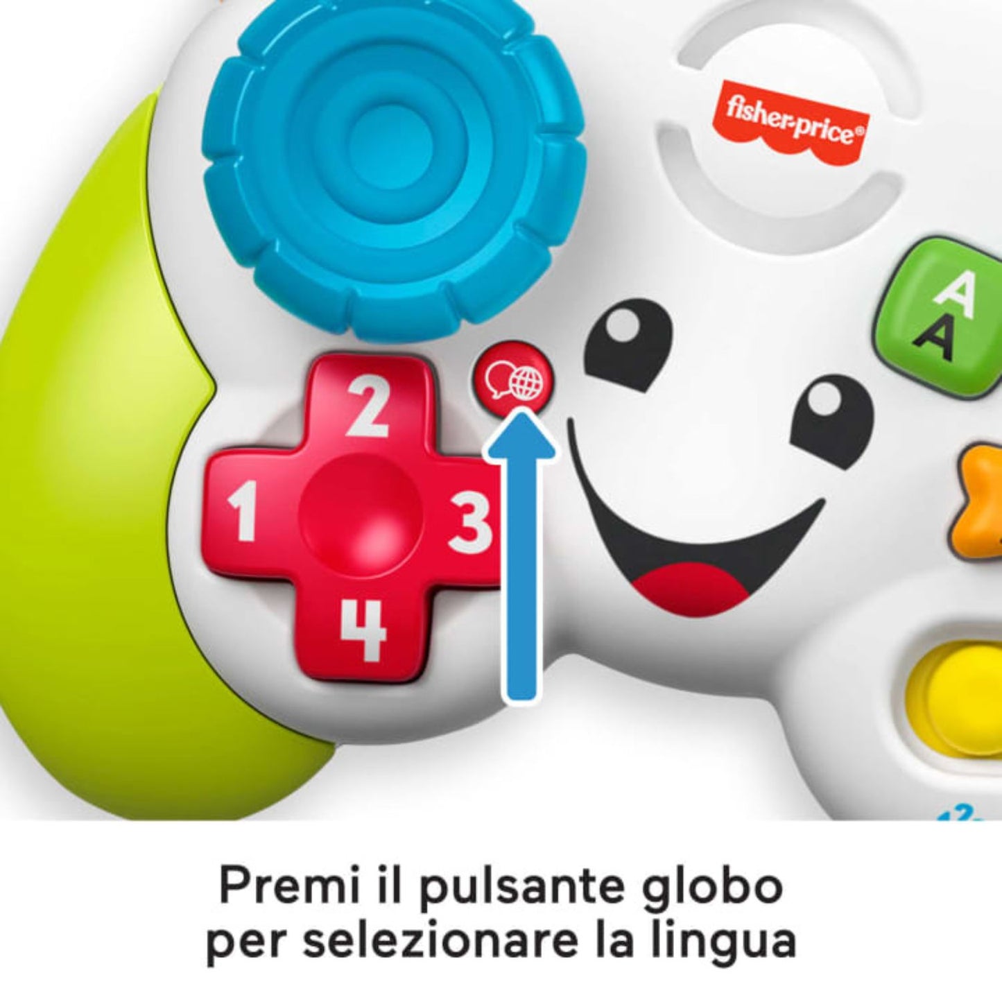 Fisher Price - Controller Gioca & Impara Multilingua HHX11