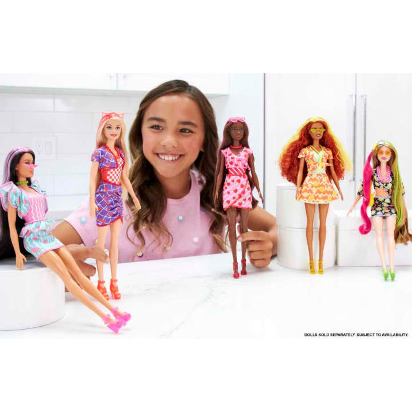 Mattel - Barbie Color Reveal Assortment Series Sweet Fruits HJX49