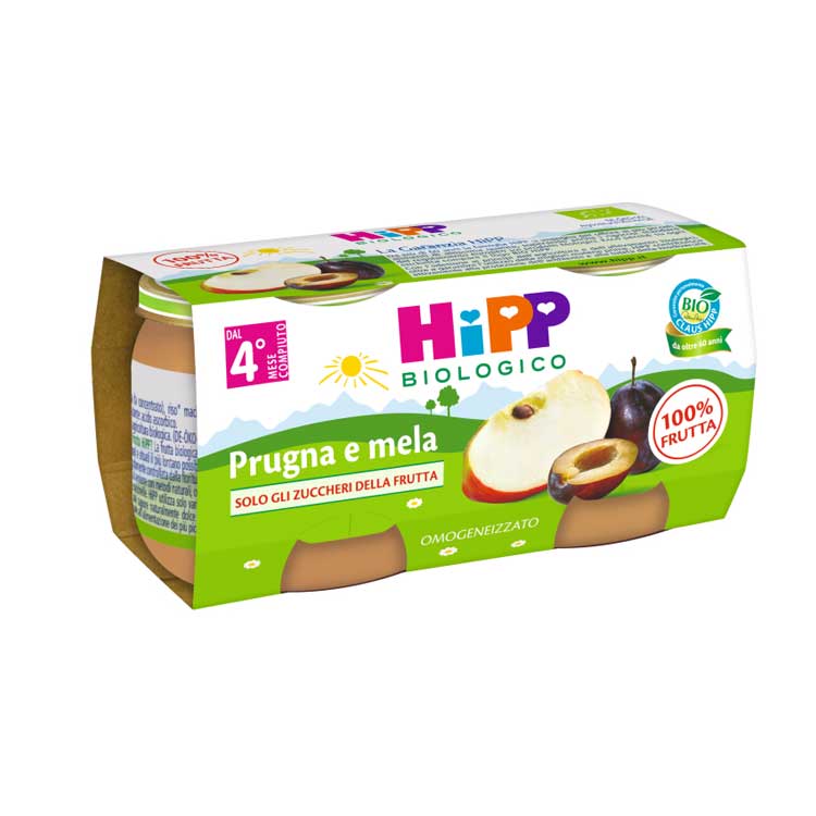 Hipp - Omogeneizzato Frutta: Confezione 2x80 gr