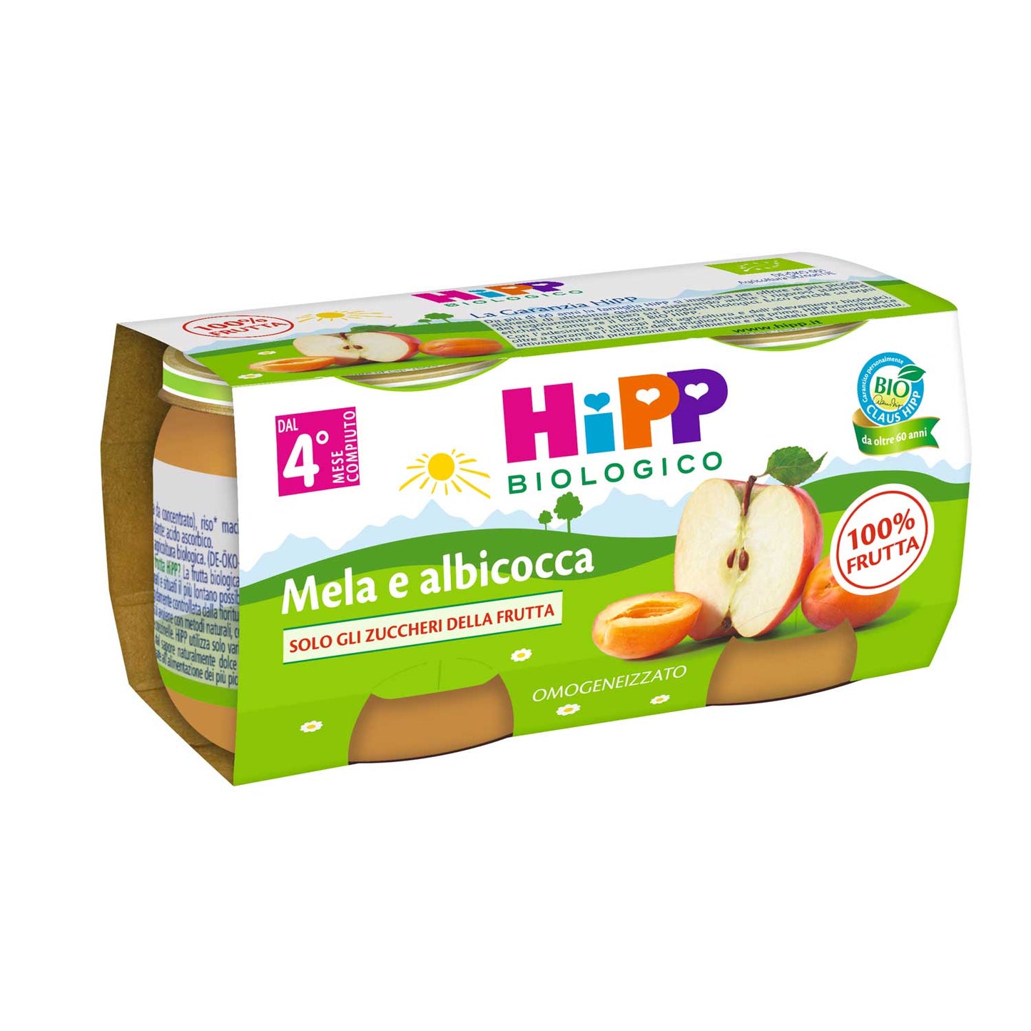 Hipp - Omogeneizzato Frutta: Confezione 2x80 gr