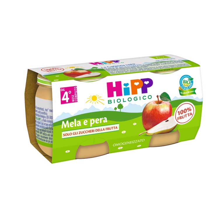 Hipp - Omogeneizzato Frutta: Confezione 2x80 gr
