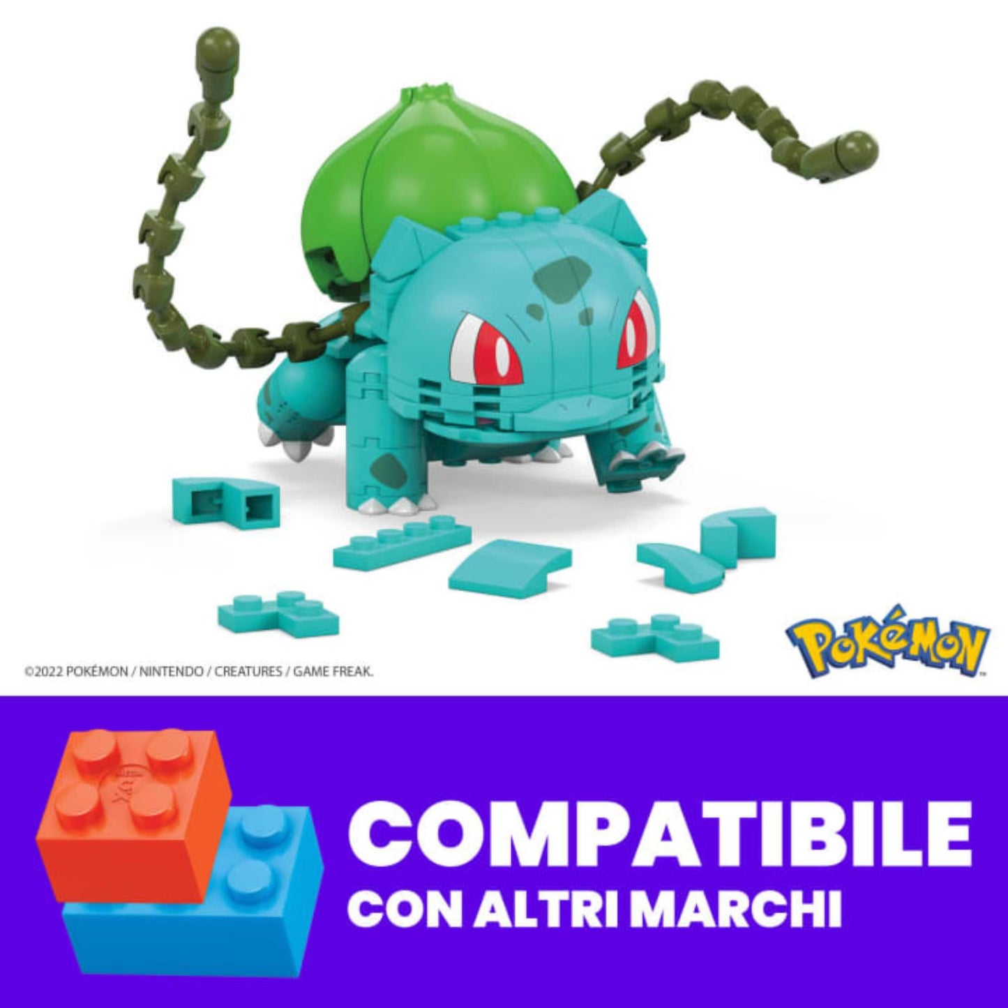 Mattel - Mega Bloks Pokémon Bulbasaur GVK83