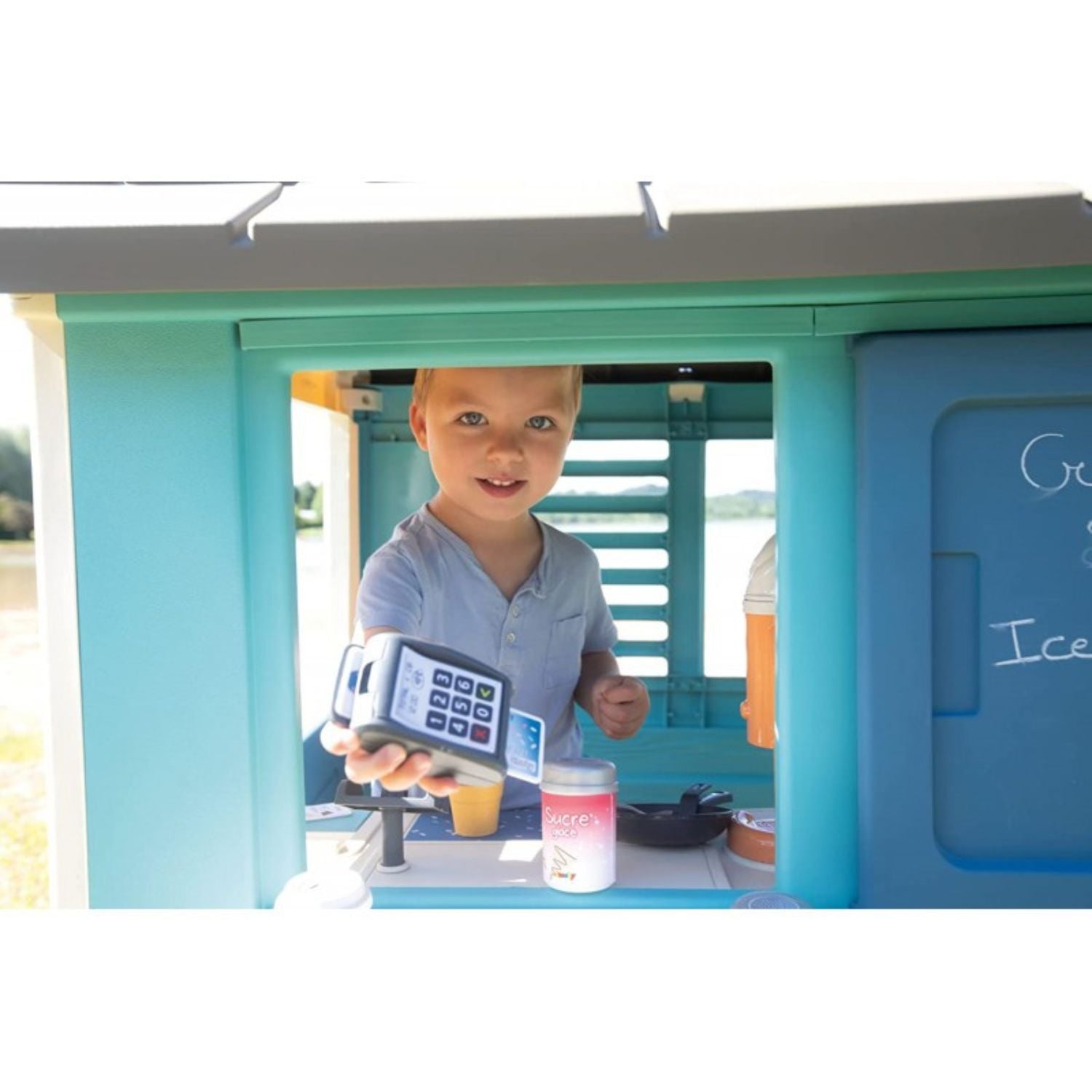 Smoby - Casetta Sweety Corner Gelateria