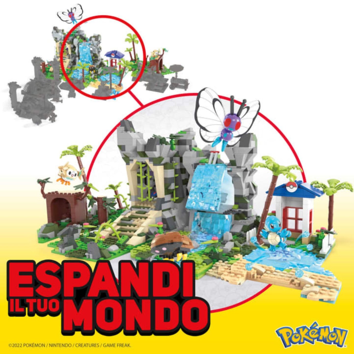 Mattel - Mega Bloks Pokémon Adventure Builder Spedizione Nella Giungla HHN61
