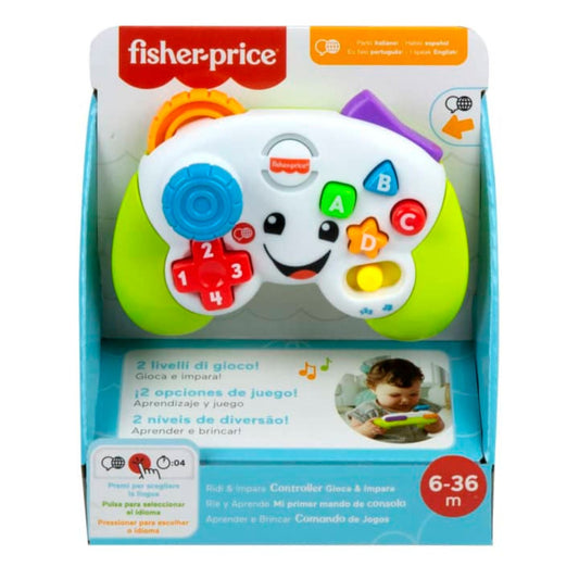 Fisher Price - HHX11 Multilingual Play &amp; Learn Controller